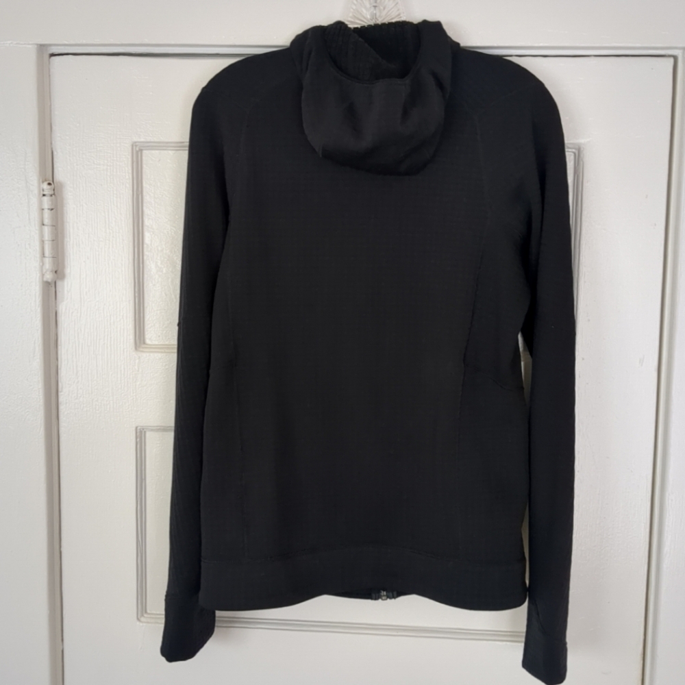 Patagonia R1 Regulator Grid Fleece Hoodie Full Zip Small Black - Picture 4 of 9